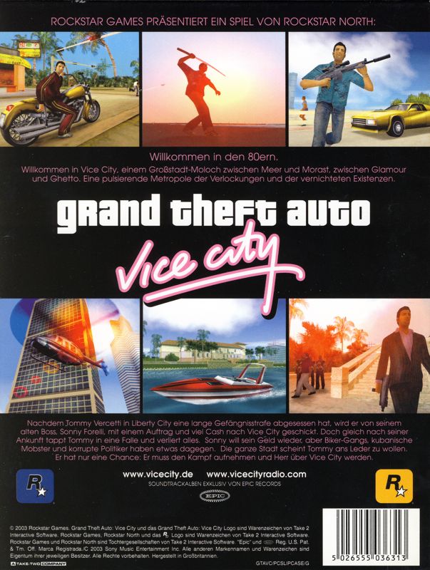 Grand Theft Auto: Vice City (PS2)